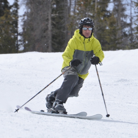 This is Telemark Skiing