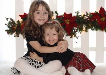 Granddaughters in 2010.  Teenagers now.