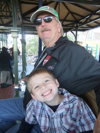 My Buddy (Grandson) Haydan at Disney 2011