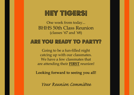 Catherine Taber's album, BHHS 50th Reunion