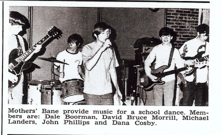 "Mothers Bane" at KHS l-r Dale Boorman(70'), Dave Morrill(70'), Mike Landers(71'), John Phillips(70') and Dana Cosby(70').