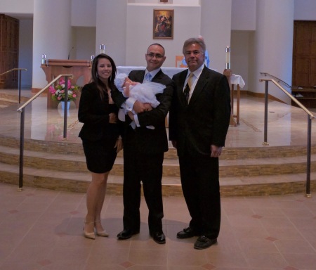 Baptism for Grand daughter
