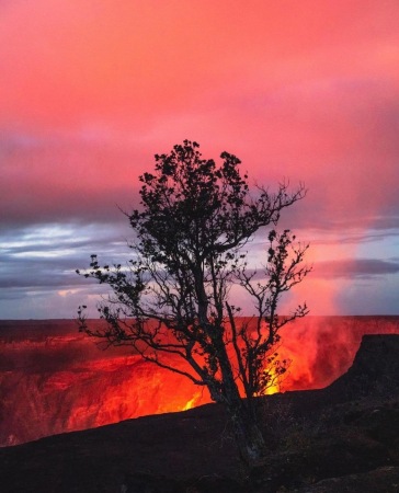 Big Island Halemaumau eruption 2021