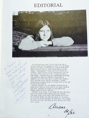Sheila Bruce's album, Rideau High 1968-72