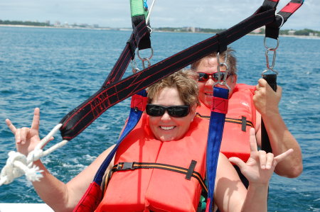 Parasailing in Panama City Beach, FL 2012