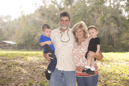 Grandkids: Julian and Scarlett