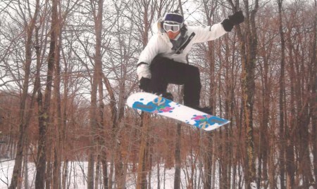 There's nothing like flying.....Snowshoe, WV