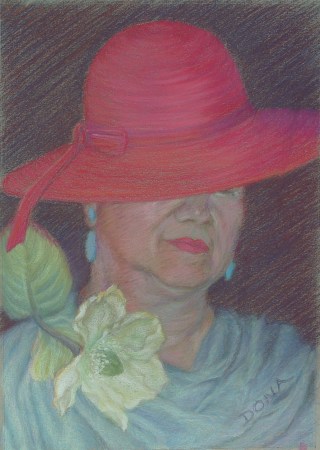 Frippery  11 x 14  Pastel