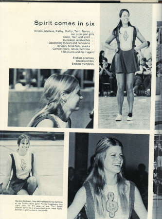 Bev Elliott's album, SRVHS Yearbook