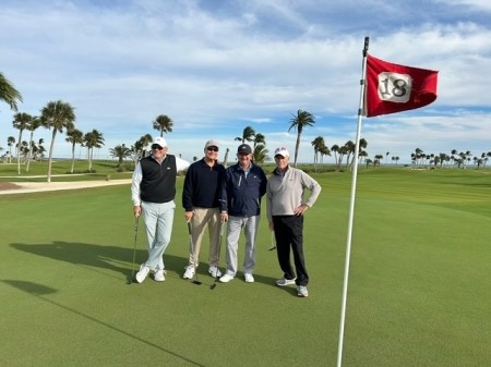 Duane (on left) & Florida Friends