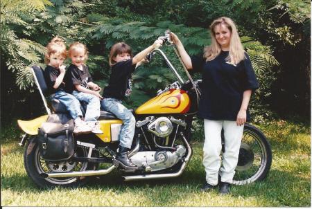 Me and MY Deen Girls Biker Sunday 2001