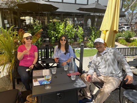 Wine tasting in Solvang with my  family4/28/23