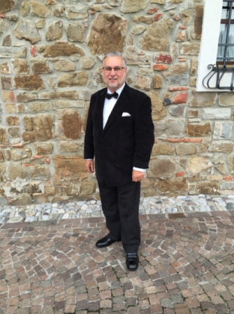 Me at a wedding in Northern Italy, Autumn 2015