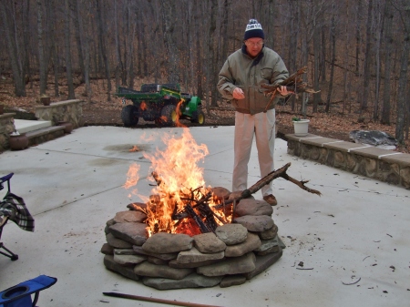 Love that Firepit -- All year round