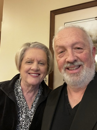 With my wonderful wife, Kathy!