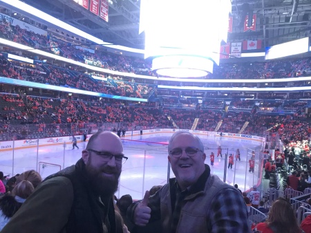 Hockey game in DC