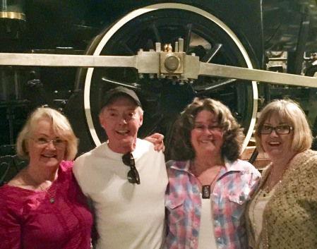 Leslie Whitaker, John Kennett, Me (Shelley Johnson aka Michelle Smith). and Sue Denny