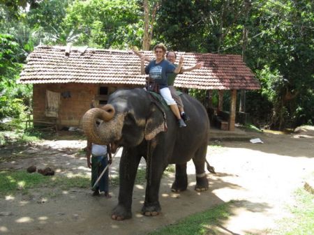 Dan and Donna Wong in Sri Lanka