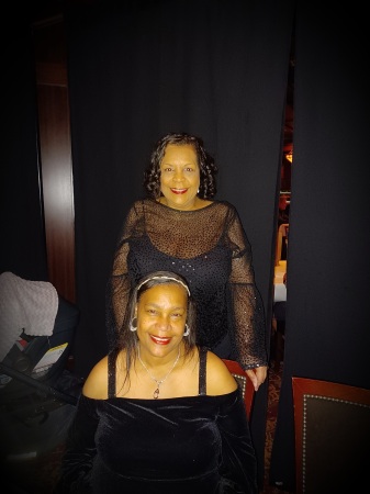 My sister Debra and I celebrating her Birthday