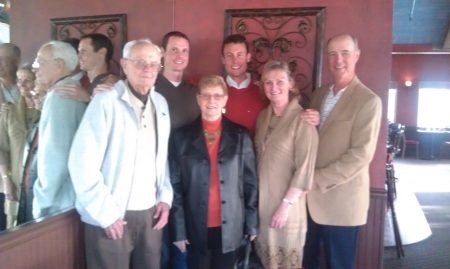 Connie w/Stephen, Chris, Steven, Pete and Betty