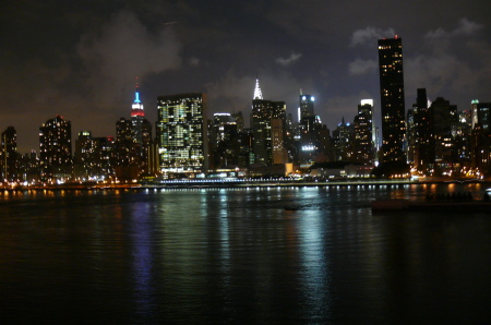View of Manhattan from balcony 2 September 201