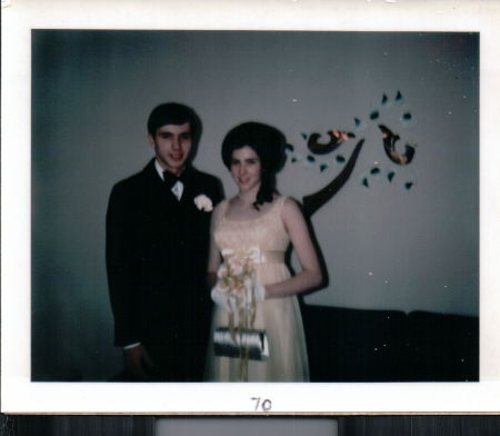 Deb's senior prom 1970