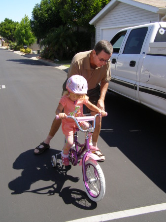 Bike, Hailey & Papa