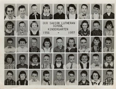 Pictures of classes I was in from 1956-1963