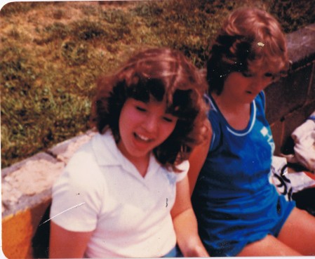 Tammy Strickland and Jan Evans 1983