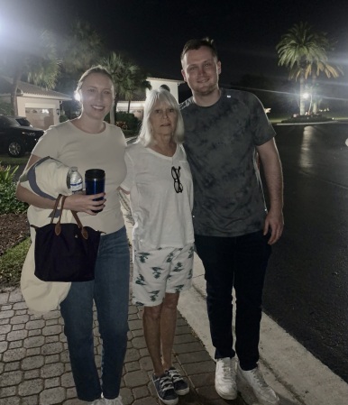 MAry Hannah, Paula & Jake in Boca