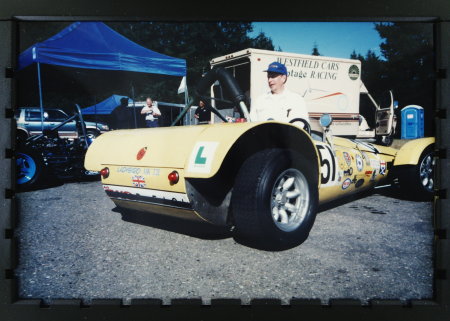 vintage sports car "Ladybird"