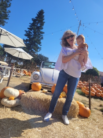 My little Ladybug's first pumpkin patch 10/22