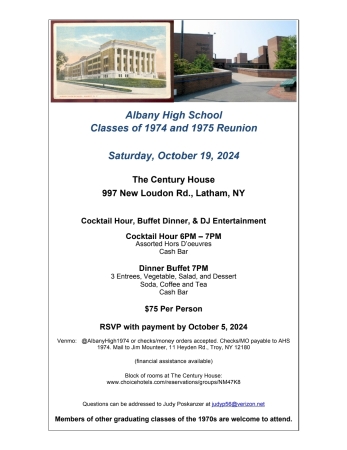 Albany High School Reunion