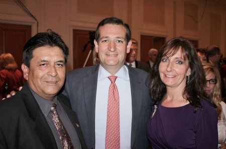 With Senator Ted Cruz