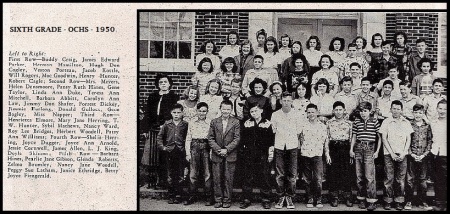 Marilyn Parker's album, SENIOR CLASS OF 1954