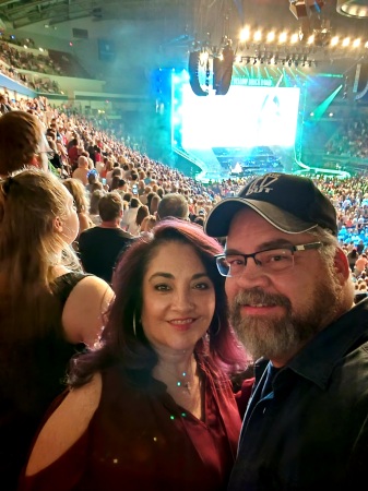 Elton John in Washington DC with my wifey