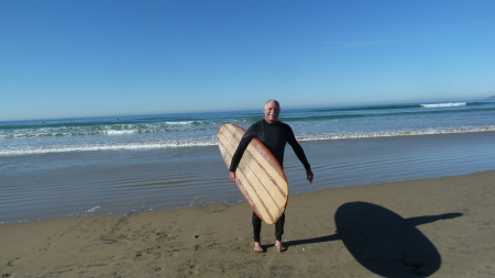 9' 6" Classic Velsey Surfboard - Pismo Beach