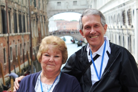 Dave & Clela in Venice June 2014