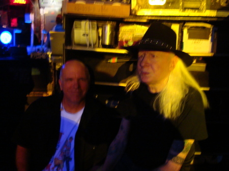 ...with Johnny Winter