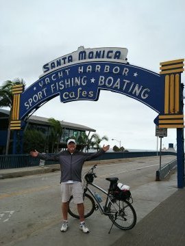 Bicycling in Santa Monica, CA