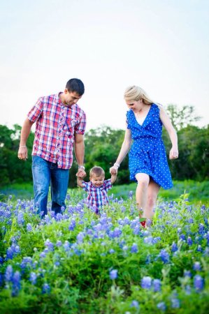 Twin son and his family