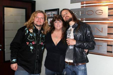 Me with Frank Hannon & Dave Rude of Tesla!