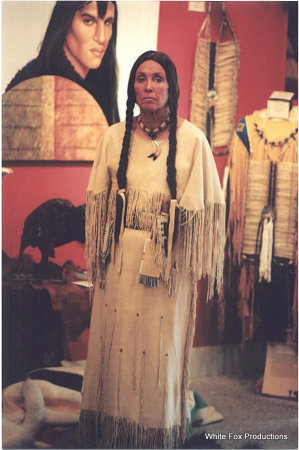 Barb as Sacajewea at Spirit of The Wind Golden