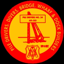 Pile Drivers Local 34 Logo