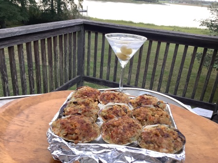 HOME MADE BAKED CLAMS! NOT BAKED BREAD CRUMBS!