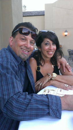 With my wife at Mountain Winery