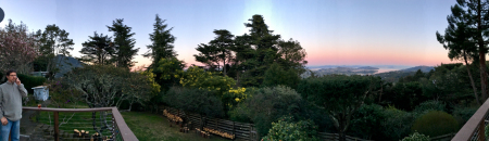 180 degrees east ridge Mt. Tam