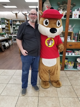 Me at Buc-ee's