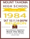 Mt.Tahoma High School "84" 30 Year Class Reunion reunion event on Oct 11, 2014 image