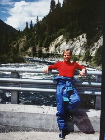 Me on Lochsa river about 1990
